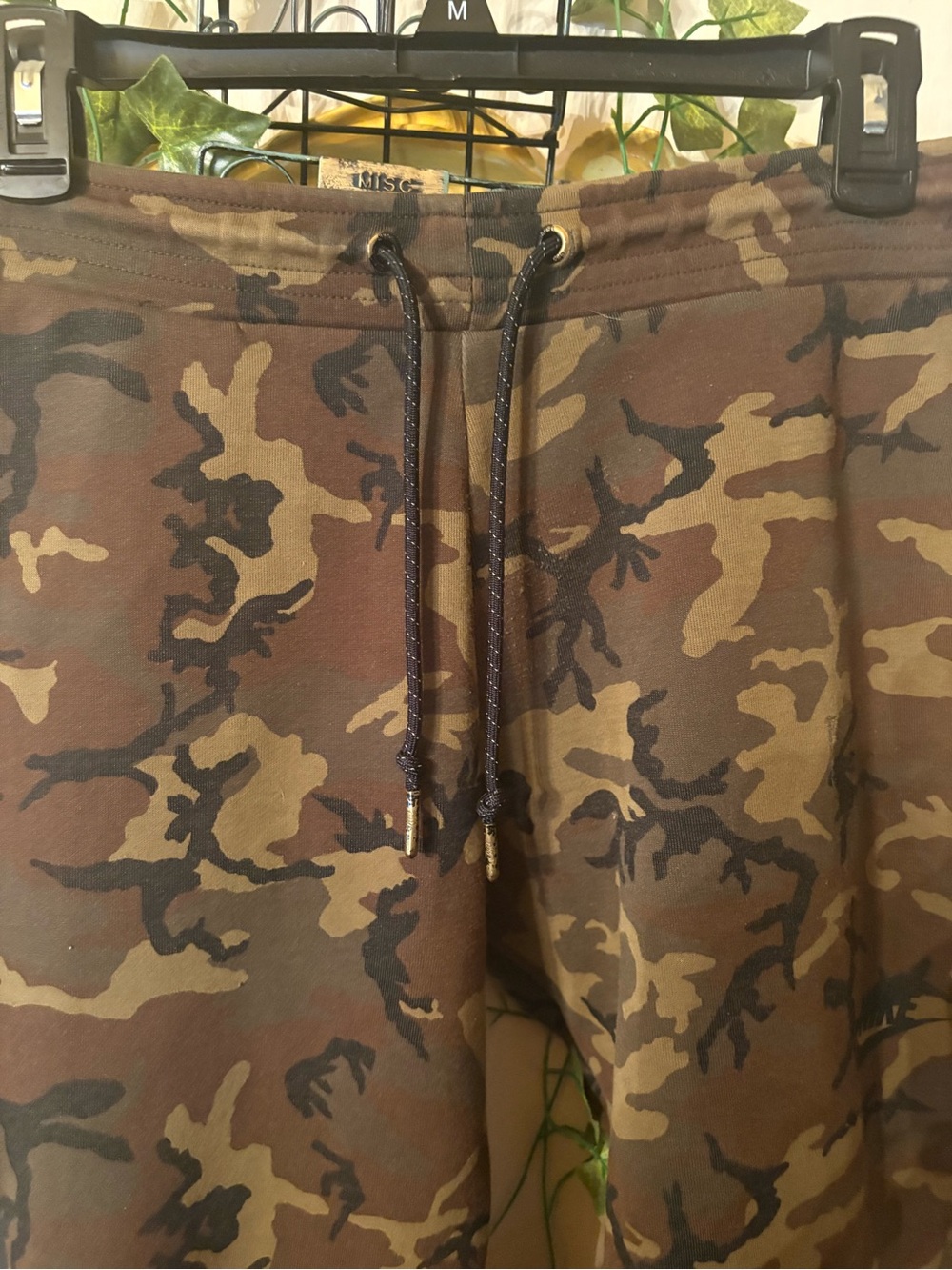Nike Camo Jacket with Red Logo Tag
